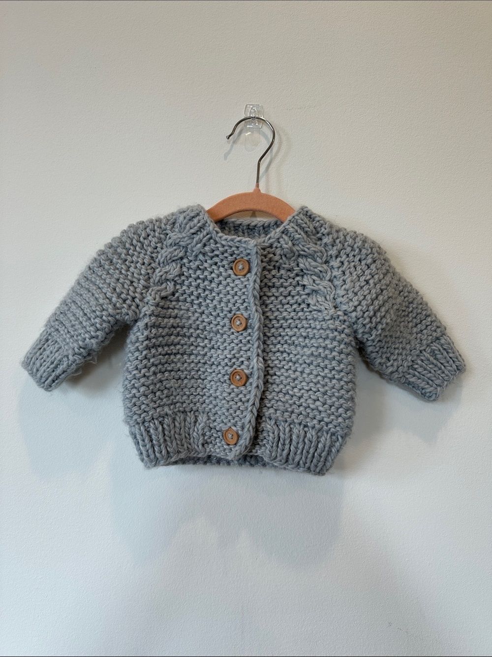 Huggalugs baby knit sweater